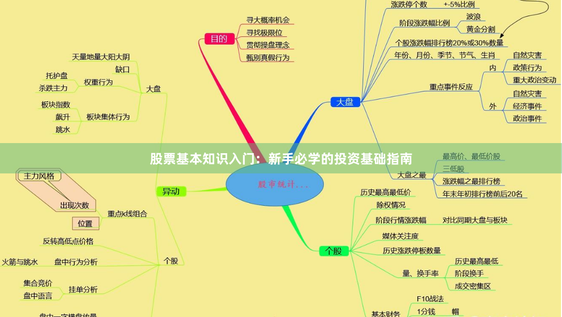 股票基本知识入门：新手必学的投资基础指南